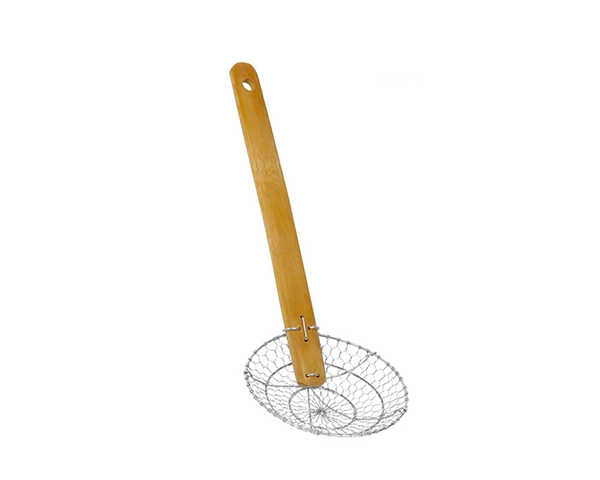 Flat Bottom Noodle Skimmer Basket