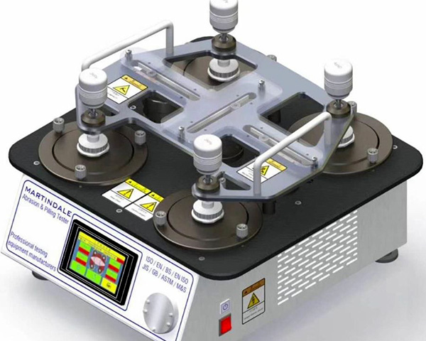 110V Lab Testing Equipment Martindale Abrasion And Pilling Tester