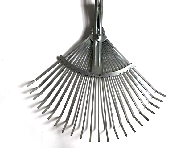 22 Teeth Steel Landscape Grass Rake Head