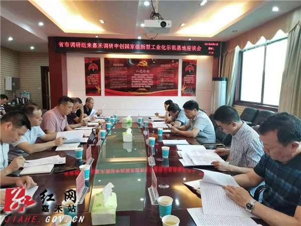 Provincial and municipal research teams came to Jiajia to investigate Shenchuang National New Industrialization Demonstration Base
